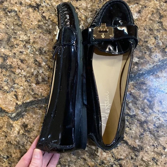 Black Patent Leather Cole Haan Loafer - Picture 3 of 3